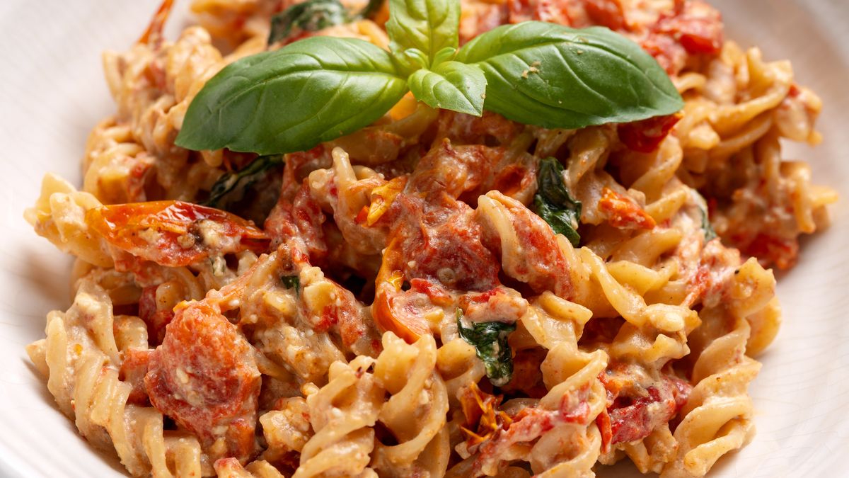 Kremowy sos z pieczonych warzyw