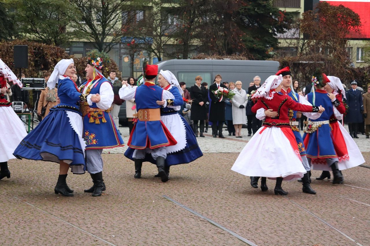 Chrzanów: Patriotyczne uroczystości na Placu Tysiąclecia