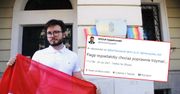 "PiS-owiec chciał mnie zaorać. Nie wyszło". Aktywista LGBT pokazał zdjęcie