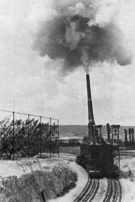 Eisenbahn Geschütz Schwerer Gustav