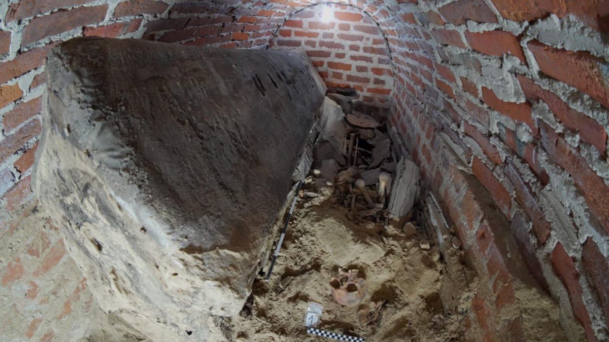 Sensacyjne odkrycie w krypcie pod klasztorem