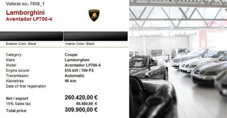 Lamborghini Aventador na sprzedaż!