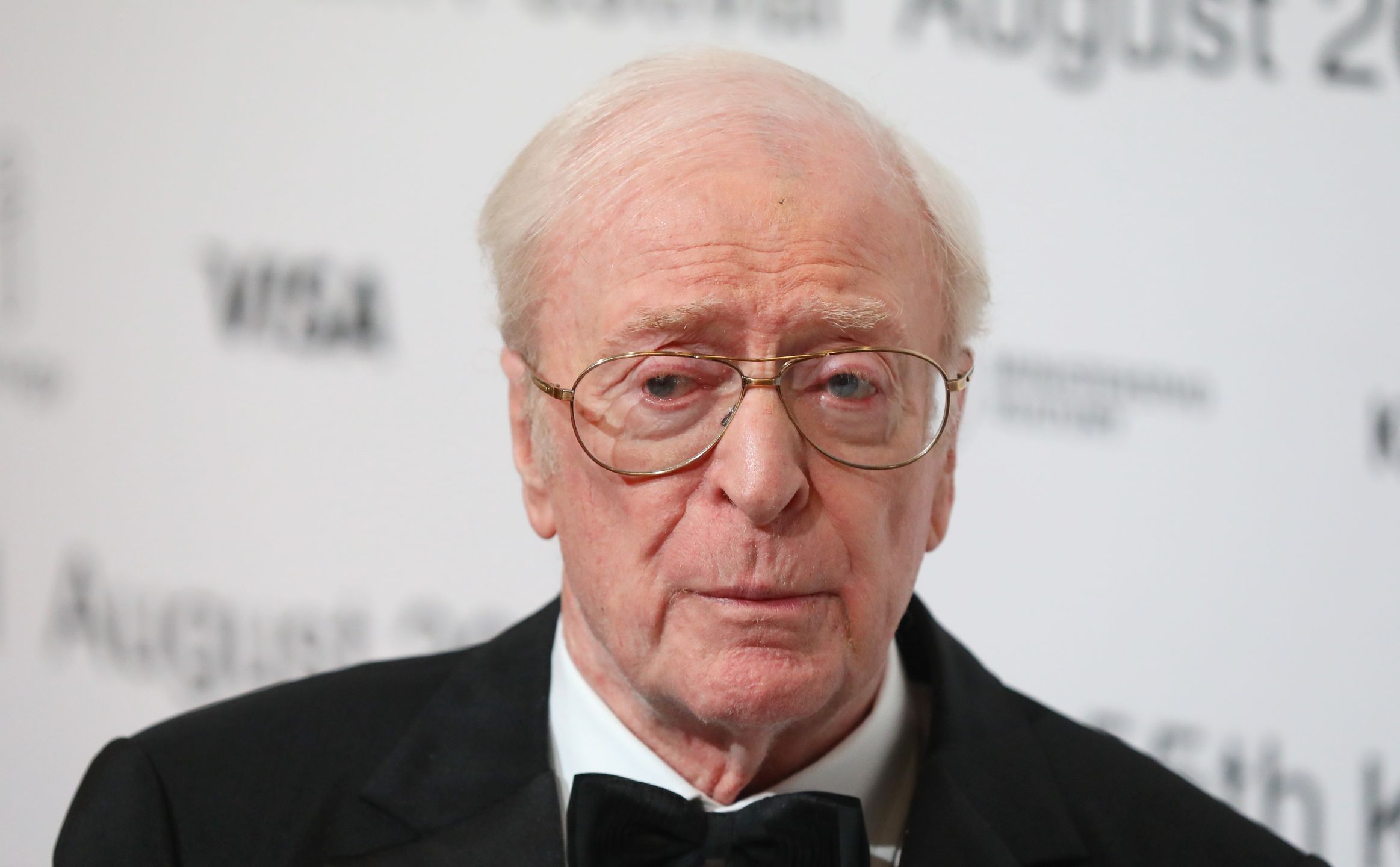 Michael Caine podczas 55. Międzynarodowego Festiwalu Filmowego w Karlowych Warach