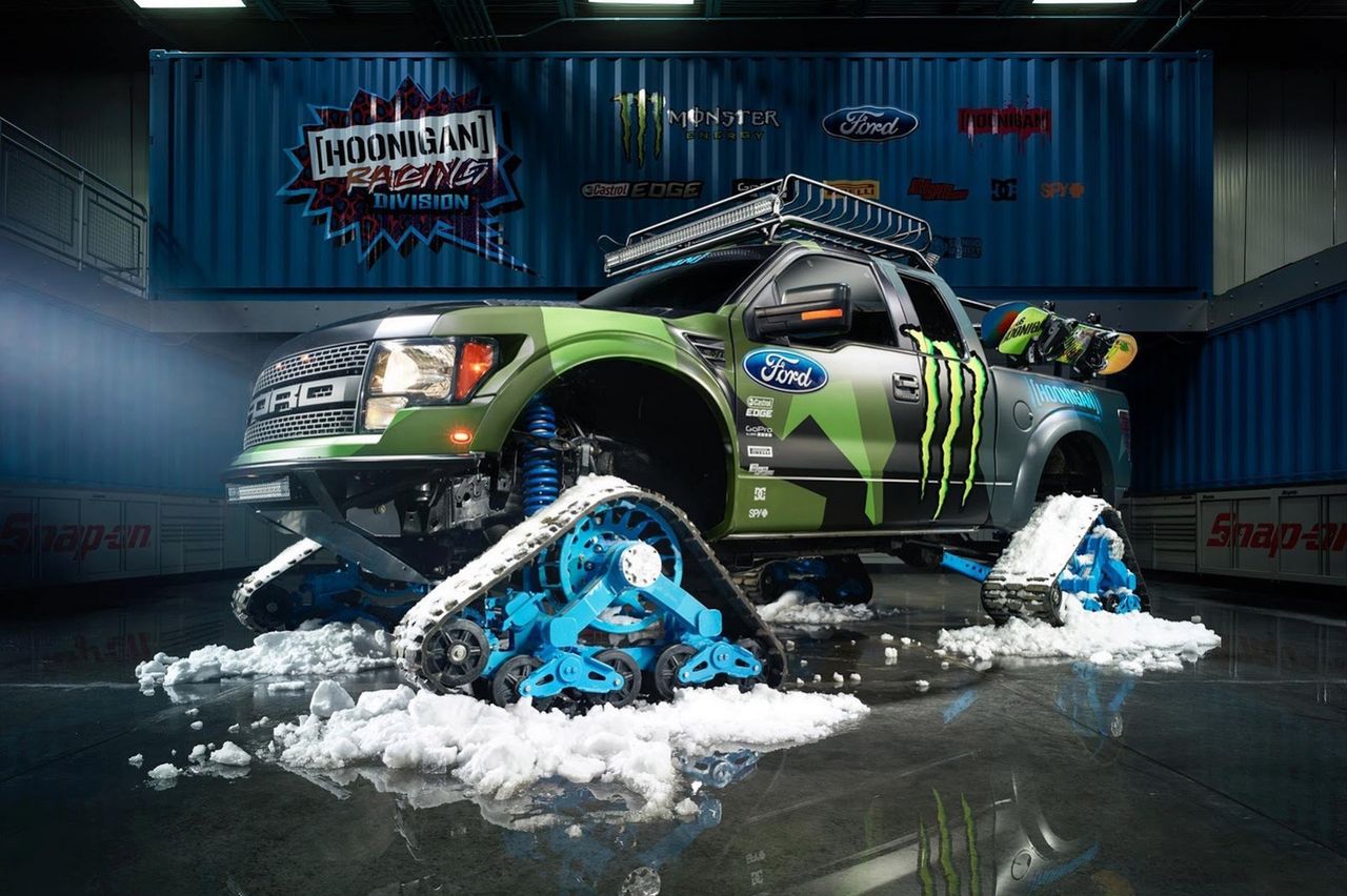 Ford F-150 RaptorTRAX – nowa zabawka Kena Blocka