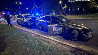 Zderzenie dwóch przewozów osób. Bolt kontra Uber. Zablokowany przejazd do centrum Warszawy