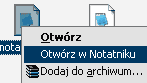 Rejestr XP: szybsze otwieranie w notatniku 1