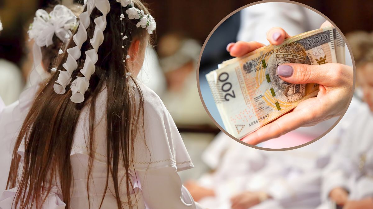 Tyle teraz daje się na komunię 