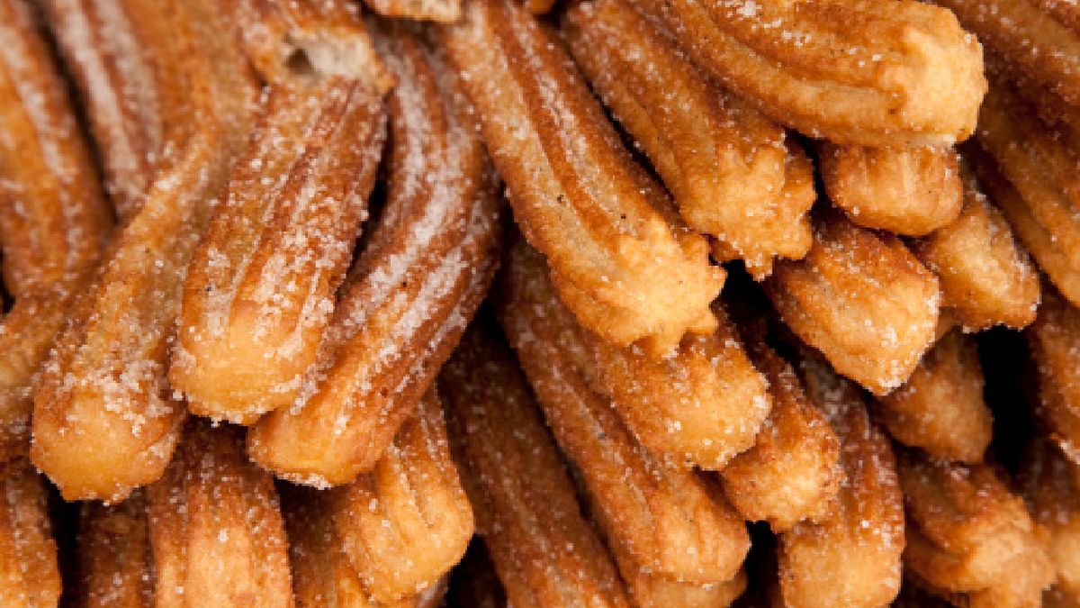 Churros z trzech składników.