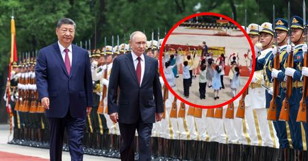 Tak powitali Putina w Chinach. Pojawiły się nagrania