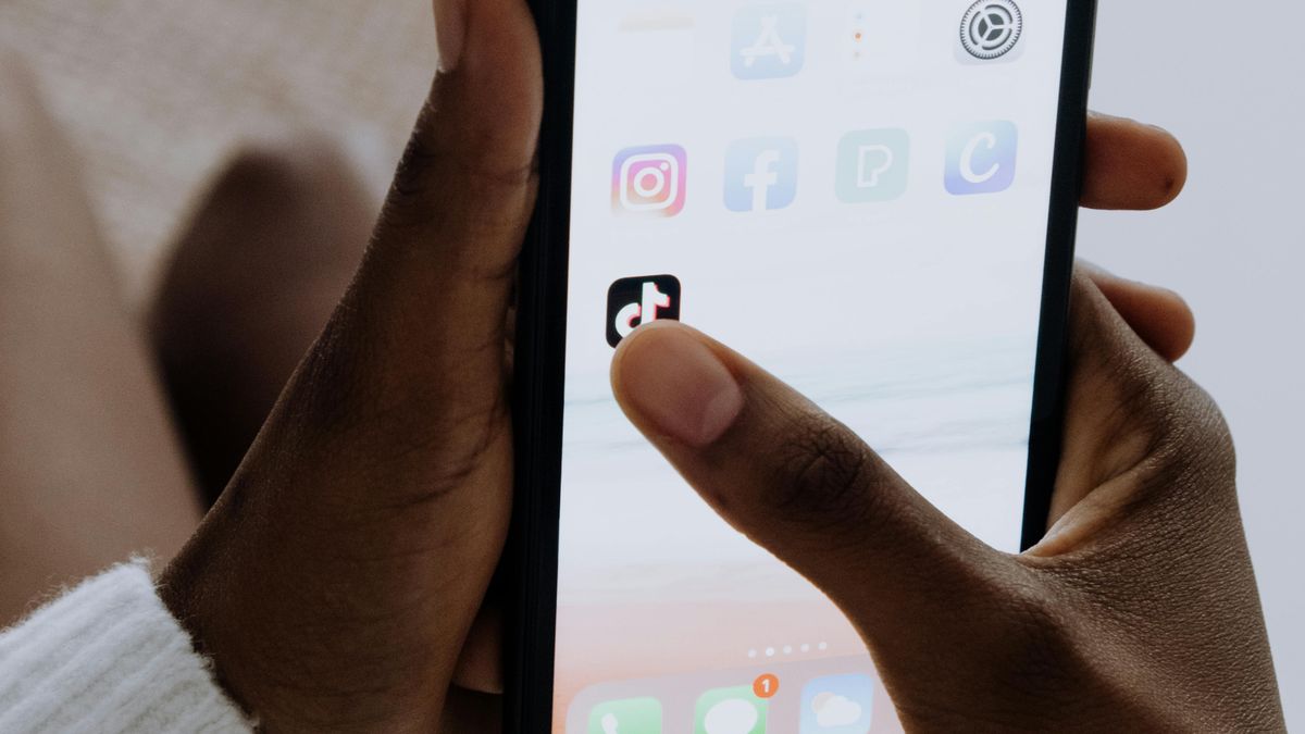 Ikona Tik Toka na  smartfonie