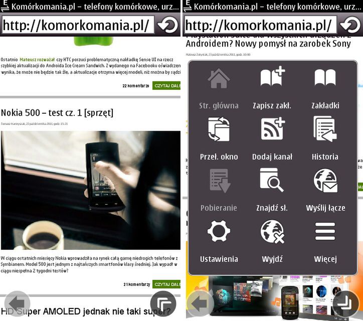 Nokia 500 – test cz. 2 [oprogramowanie] 13
