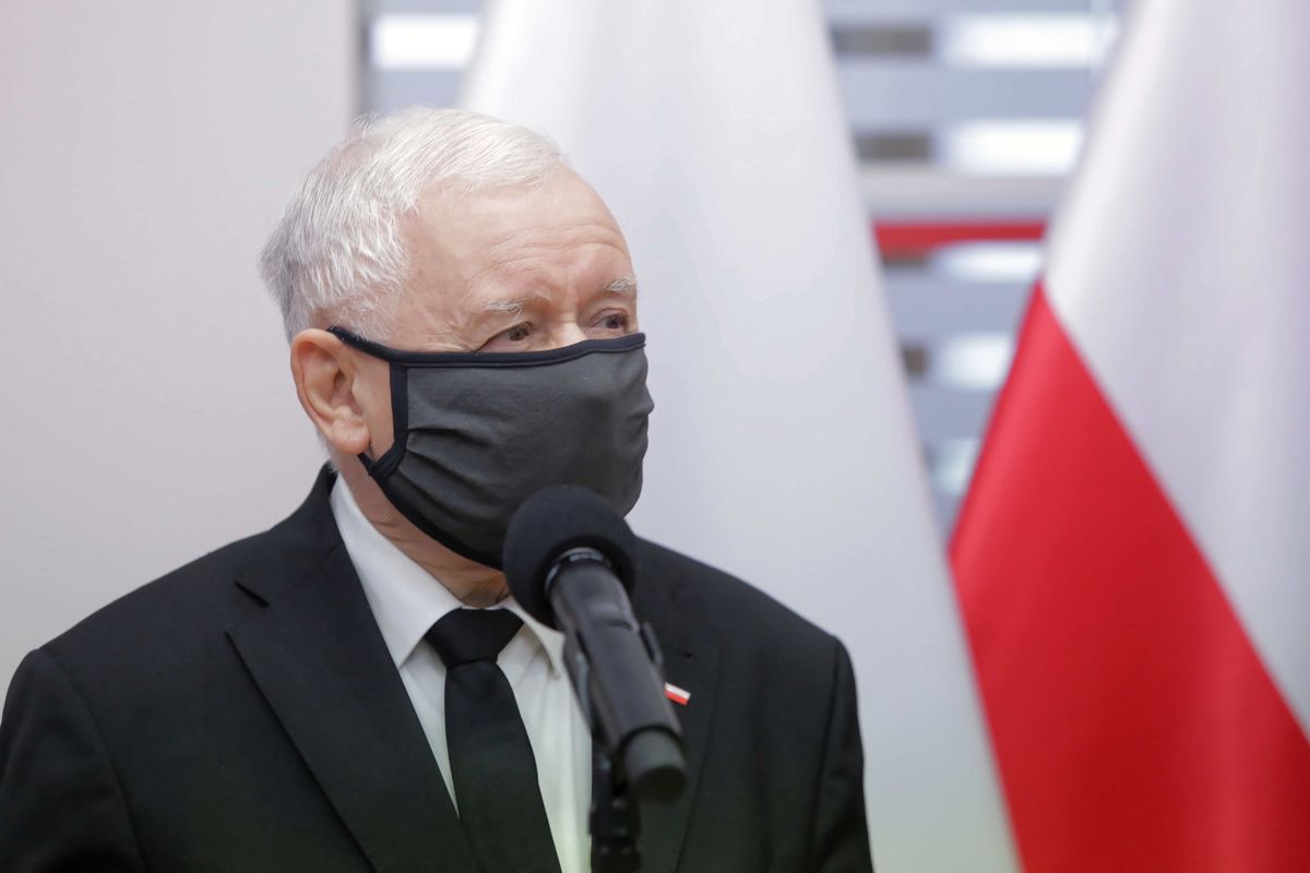 Kaczyński zjawił się w Pałacu Prezydenckim. Spotkał się z Dudą 