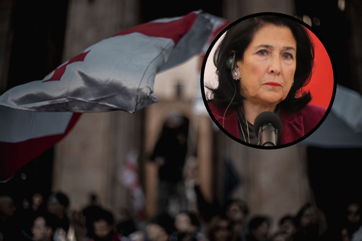 Georgia's new president faces protests and EU membership push