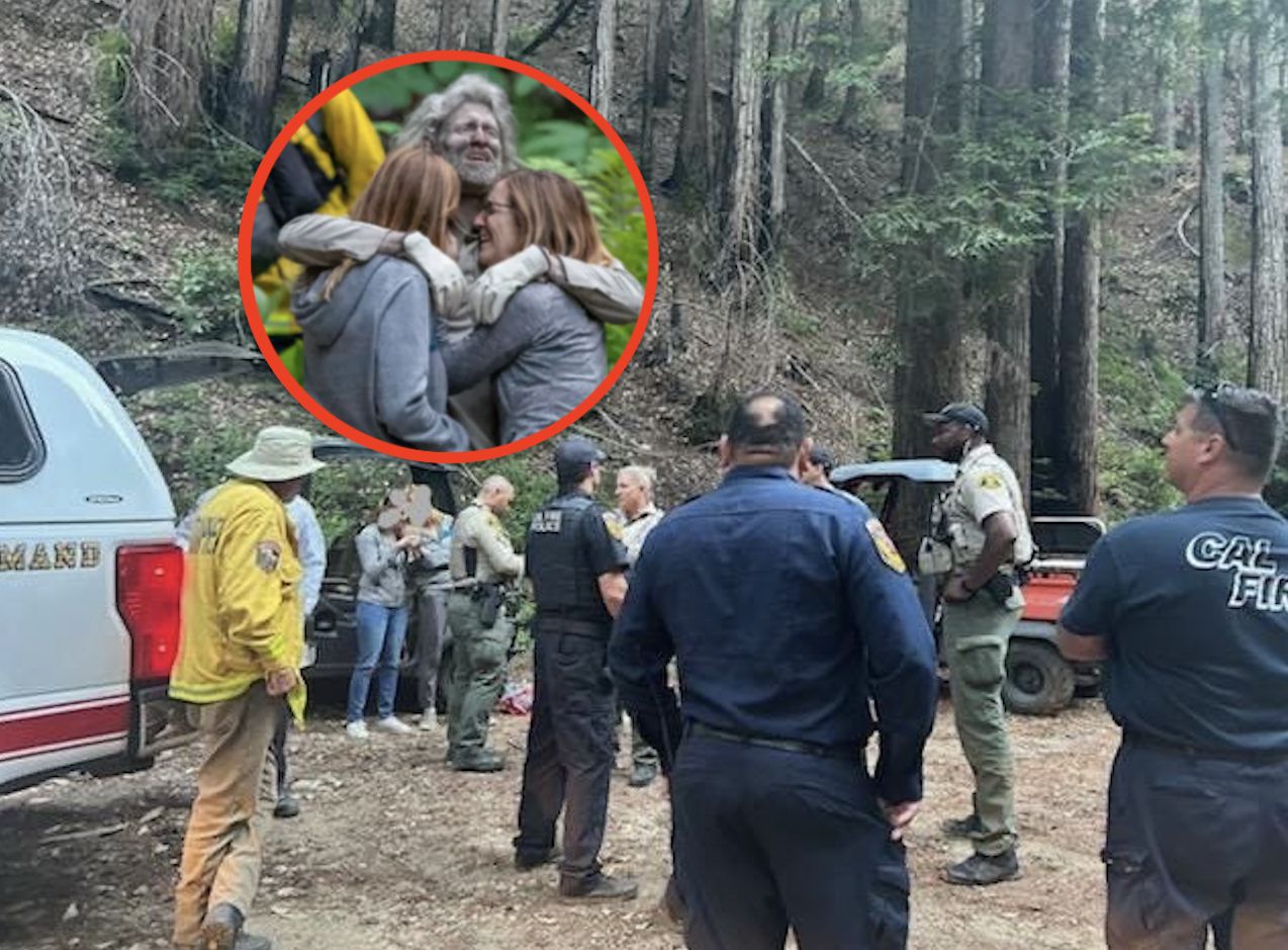 Lost Californian hiker rescued after ten days in wildfire-ravaged forest