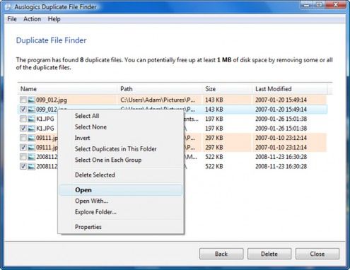 Pozbądź się zduplikowanych plików z dysku dzięki Auslogics Duplicate File Finder 3