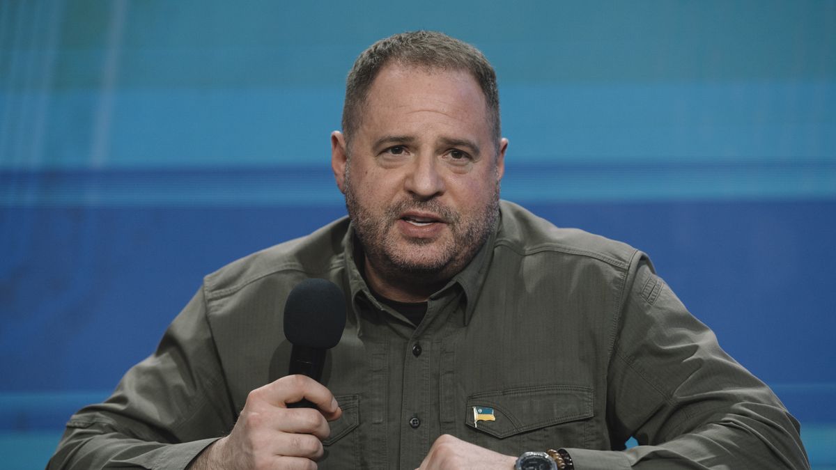 Andrij Jermak, były szef biura prezydenta Ukrainy Wo