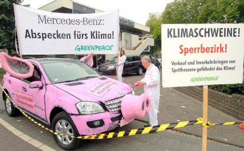 Pig-klasa, czyli Greenpeace vs. Mercedes