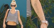 Nowy tatuaż Miley Cyrus (ZDJĘCIA)