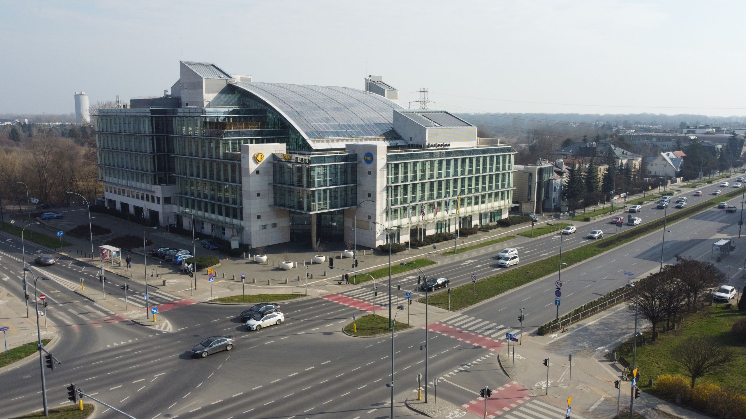 Budynek siedziby TVN