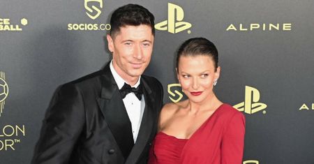 Anna i Robert Lewandowscy BRYLUJĄ na gali Złotej Piłki (ZDJĘCIA)