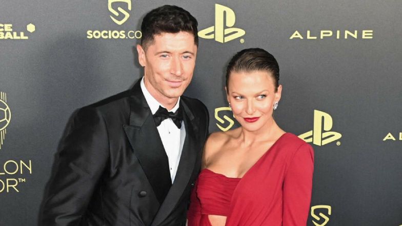 Anna i Robert Lewandowscy BRYLUJĄ na gali Złotej Piłki (ZDJĘCIA)