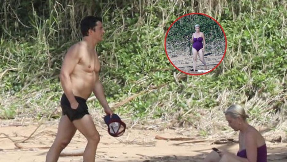 Katy Perry w kostiumie kąpielowym