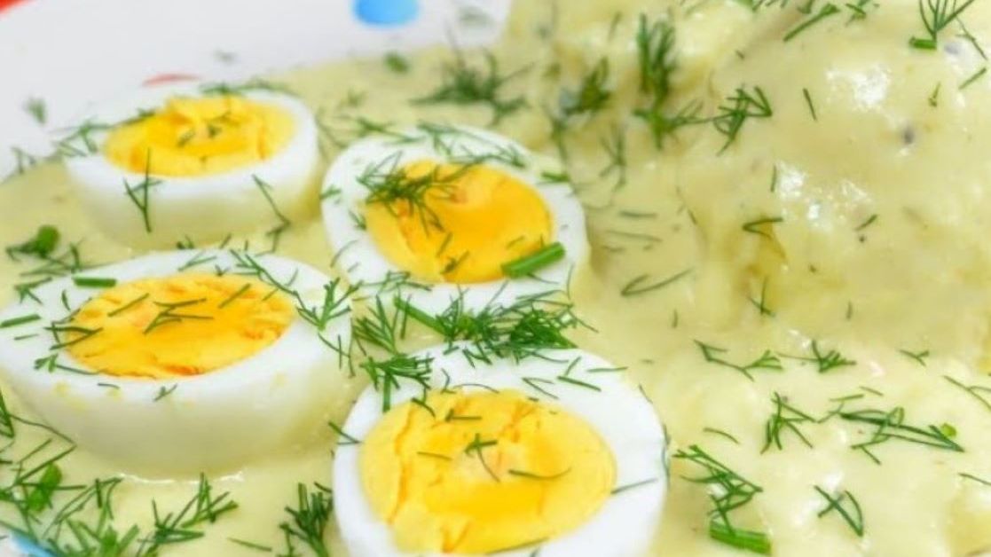 Przepis na jajka w sosie chrzanowym 