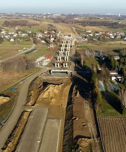 Pod Rzeszowem powstaje nowy odcinek S19. Drogowcy pokazali zdjęcia z budowy