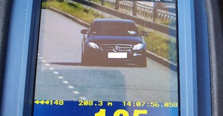 Łódź. Jechał 125 km/h. Stracił prawo jazdy po raz trzeci