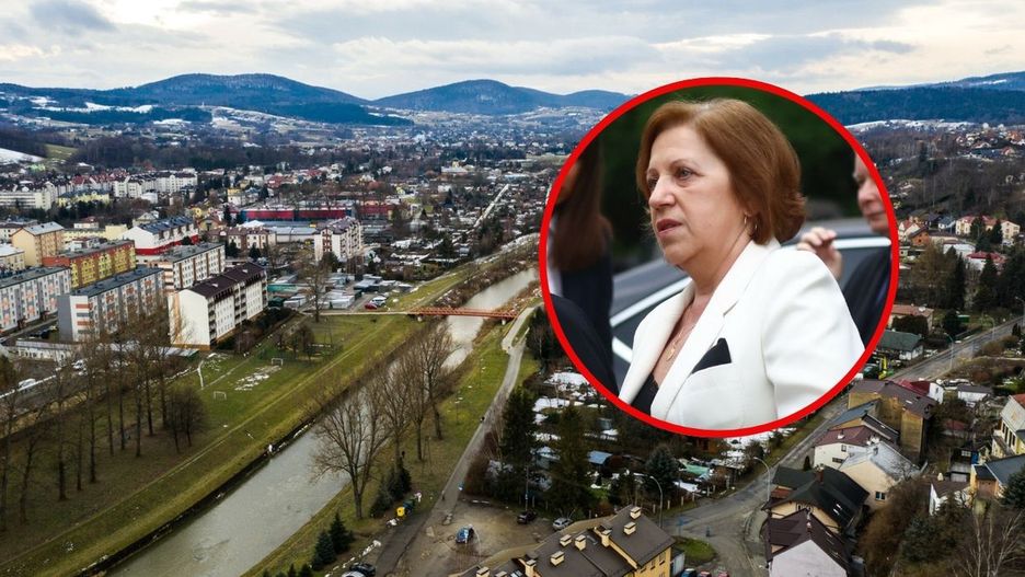 Widok na miasto Gorlice 