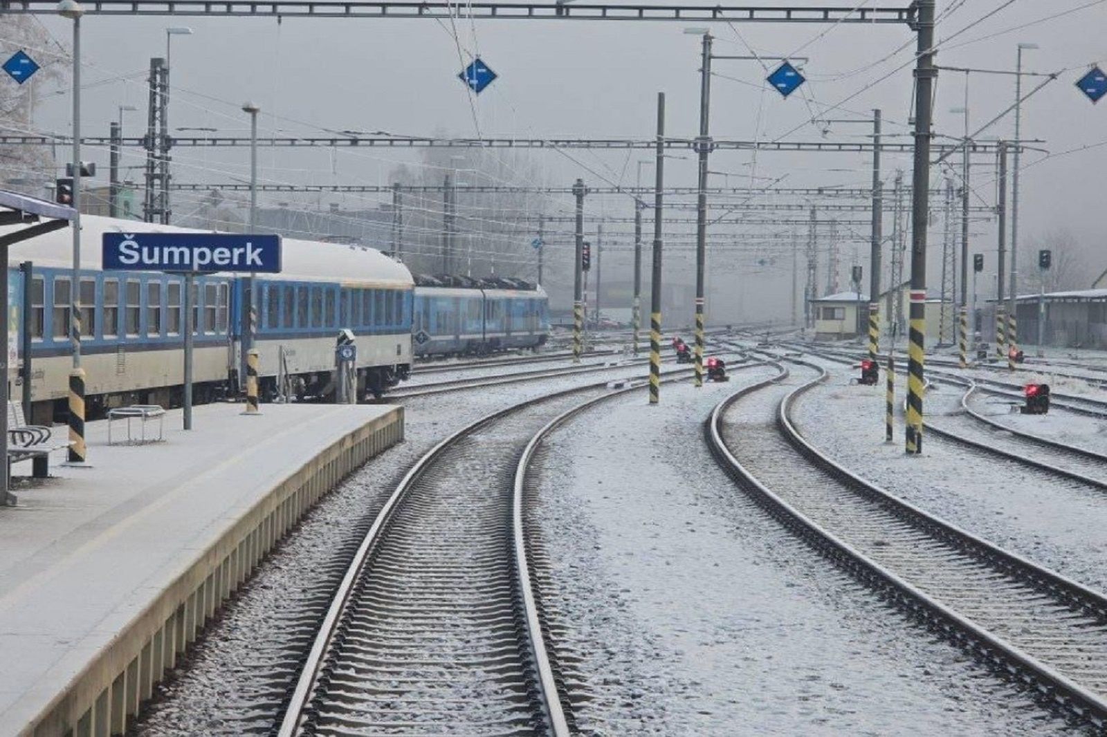 Niezwykłe zjawisko w Czechach. Spadł nietypowy śnieg