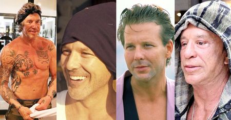 Tak zmieniał się Mickey Rourke... (ZDJĘCIA)