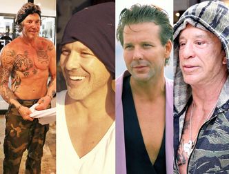 Tak zmieniał się Mickey Rourke... (ZDJĘCIA)