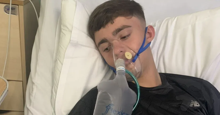 16-latek zrobił to dla zabawy. "Płuca mojego syna eksplodowały"
