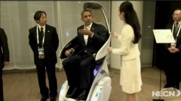 Prezydent Obama na spotkaniu z robotami [wideo] 1