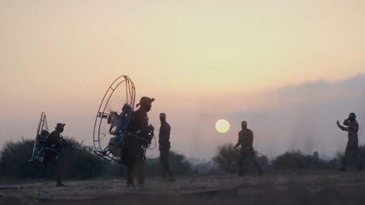 Palestyńczycy zaatakowali w sobotę Izrael, użyli jednostek korzystających z motoparalotni