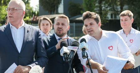 Torpedował konferencję opozycji. "Nie mam za co przepraszać"