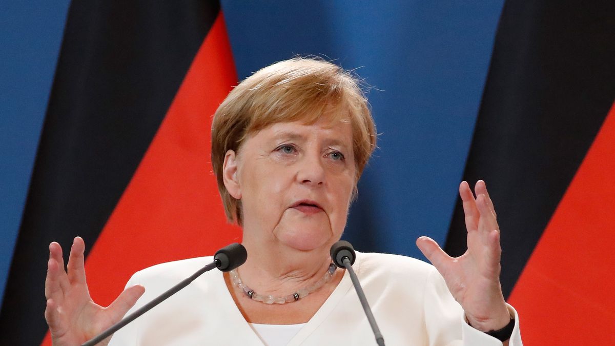 Kaclerz Niemiec Angela Merkel