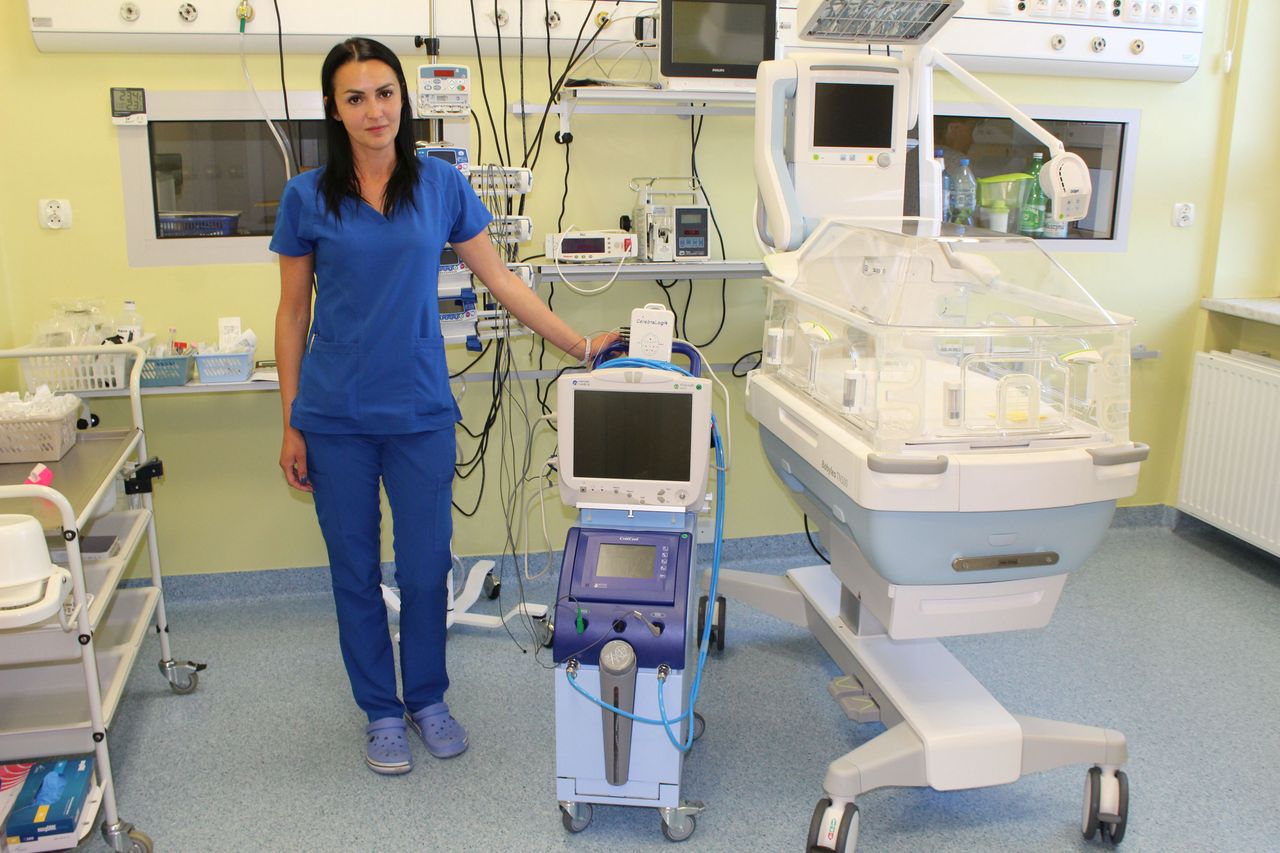 Śląskie. Bielski "pediatryk" jedyny w regionie. Hipotermia na ratunek niedotlenionym noworodkom