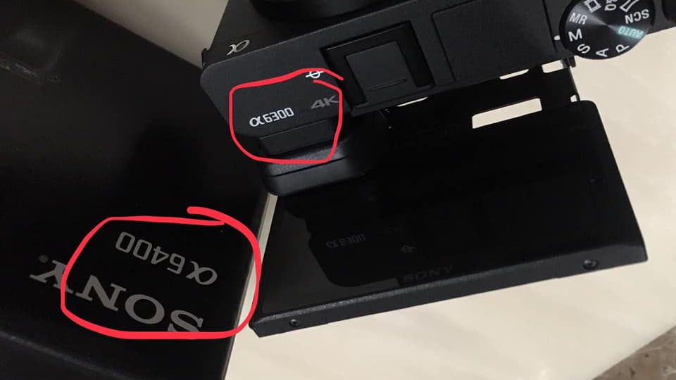 Kupił Sony a6400, a na korpusie było napisane a6300. Poczuł się oszukany 1