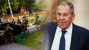 Działo się w nocy. Rosja odpowiada Niemcom. Nagranie strzelaniny z Kijowa