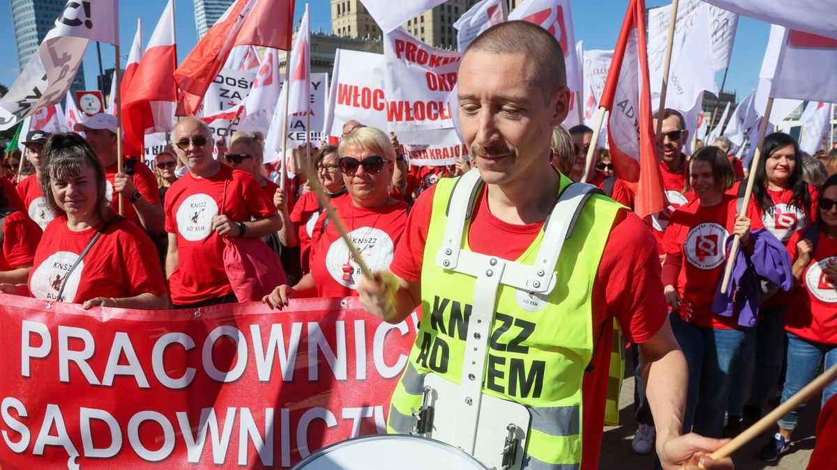 "Marsz gniewu" w Warszawie