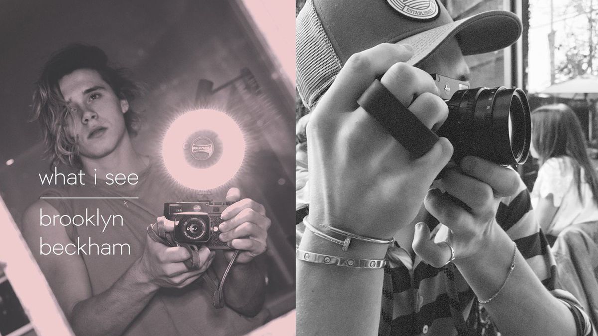 Brooklyn Beckham, syn znanego piłkarza, właśnie wydaje swój pierwszy album fotograficzny 1