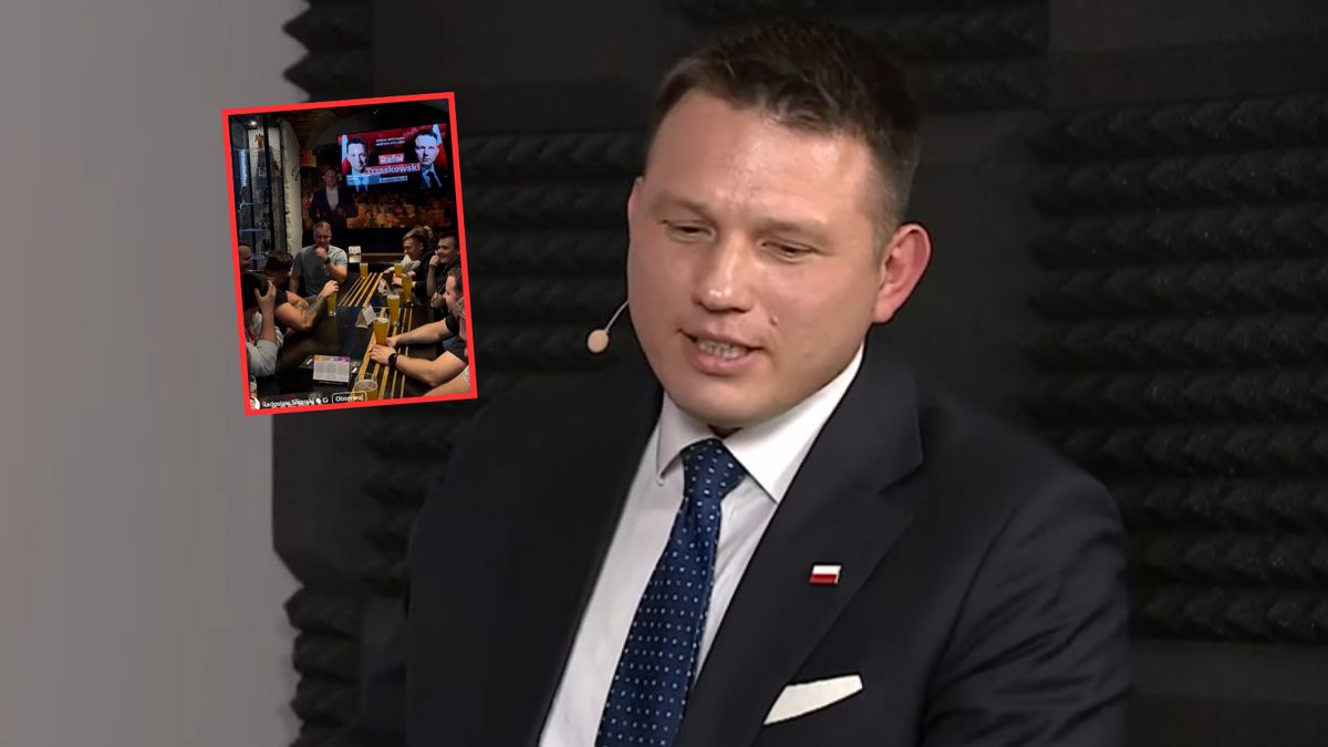 Radosław Sikorski oglądał rozmowę Trzaskowskiego z Mentzenem w pubie należącym do Mentzena