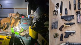 Chełmno: W kilka tygodni rozpracowali grupę dilerów: zatrzymane 5 osób, przejęte narkotyki, broń i pieniądze