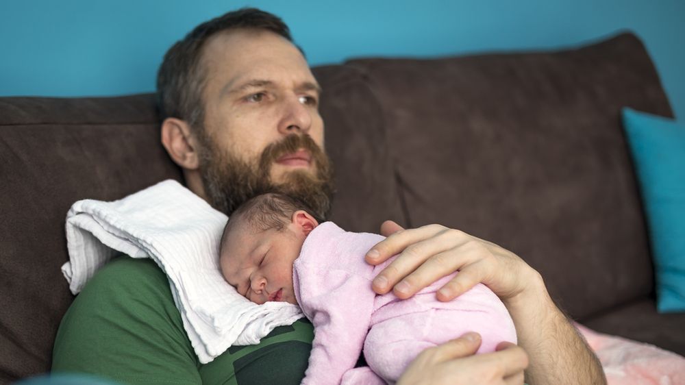 Tata, który został mamą