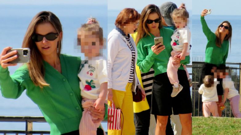 Anna Lewandowska z rodziną na Majorce