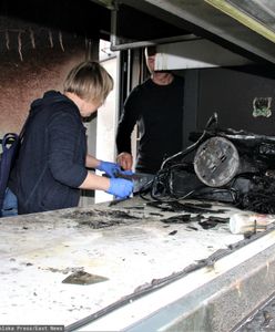 Zamość. Podpalono mobilny punkt szczepień i sanepid. "Mamy nagranie"