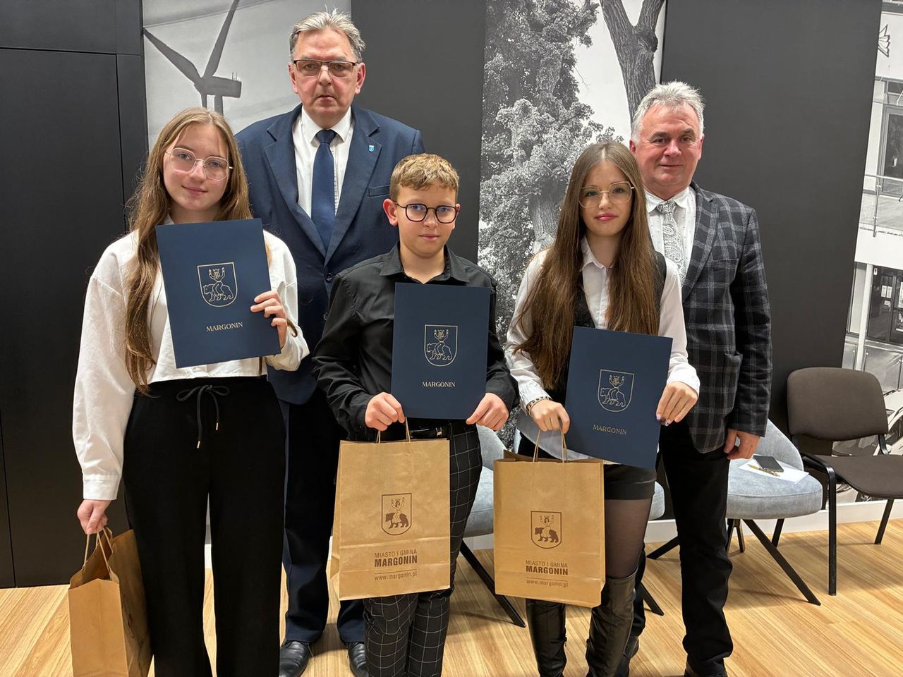 Stypendia dla uczniów z Gminy Margonin
