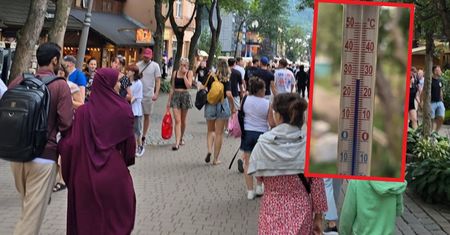 Była godz. 20:00. "Toć to szok". Sprawdził termometr w Zakopanem